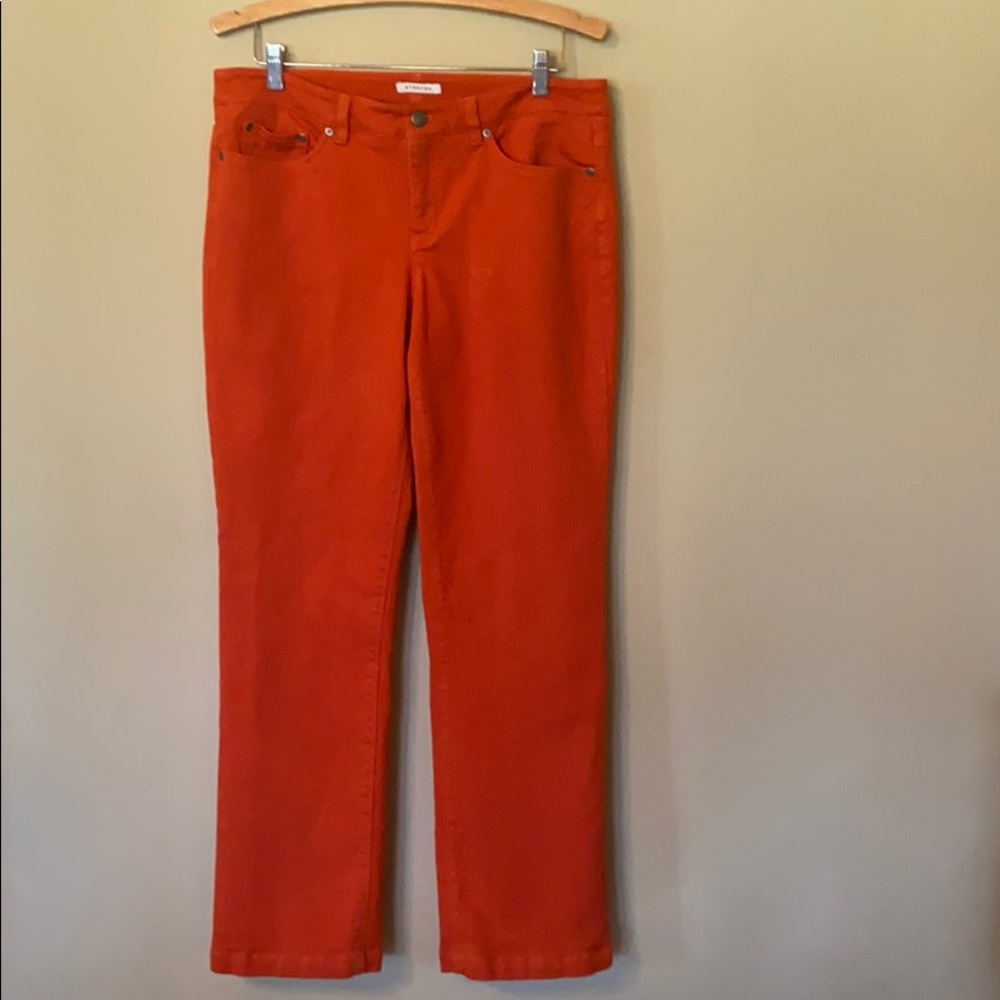 Jones New York Jean Pants in a Beautiful Orange